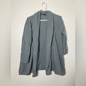 Peruvian Connection Open Cardigan‎ Women’s L 100% Linen 3/4 Sleeves Knit Boho